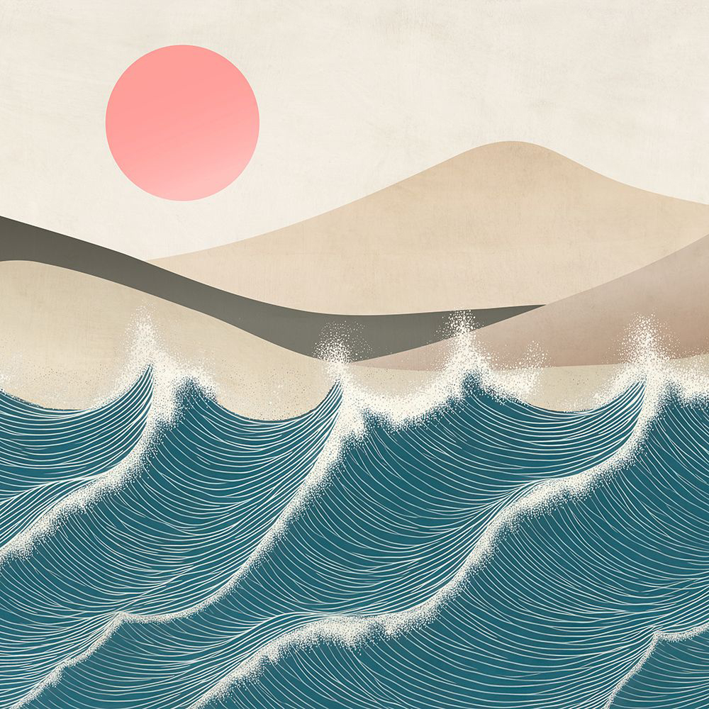 Stormy Sea (detail)