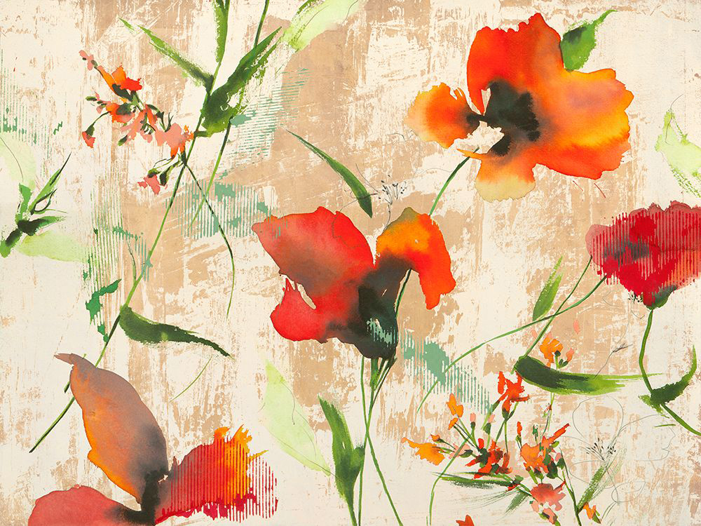 Gold in a Poppy Field