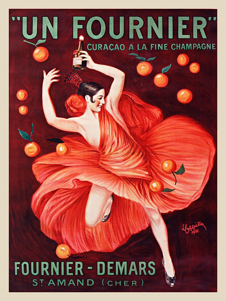 Un Fournier. Curaçao a la fine champagne
